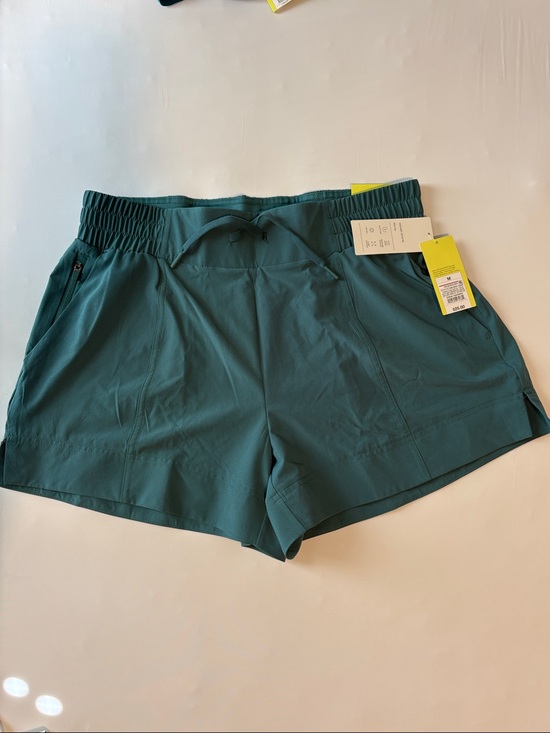 all in motion Pants - all in motion Women's Active Light Woven Mid-rise shorts 4” Forest Green